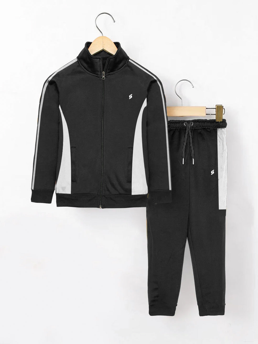 MEN TRACKSUIT (White & Black)